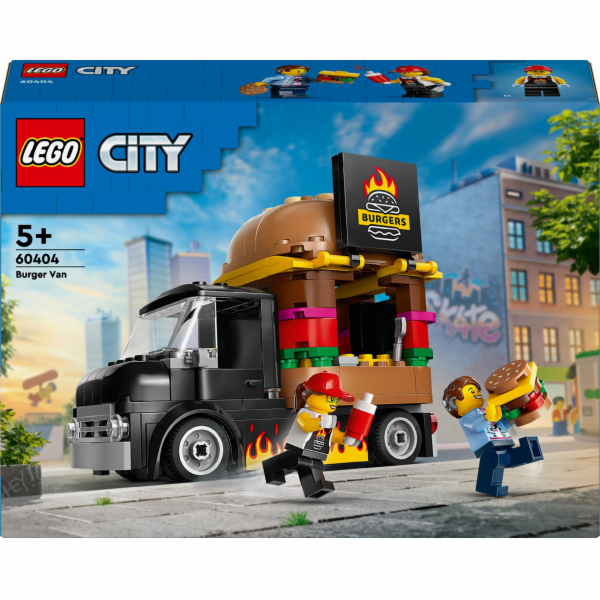 LEGO 60404 City Burger Truck, stavebnice