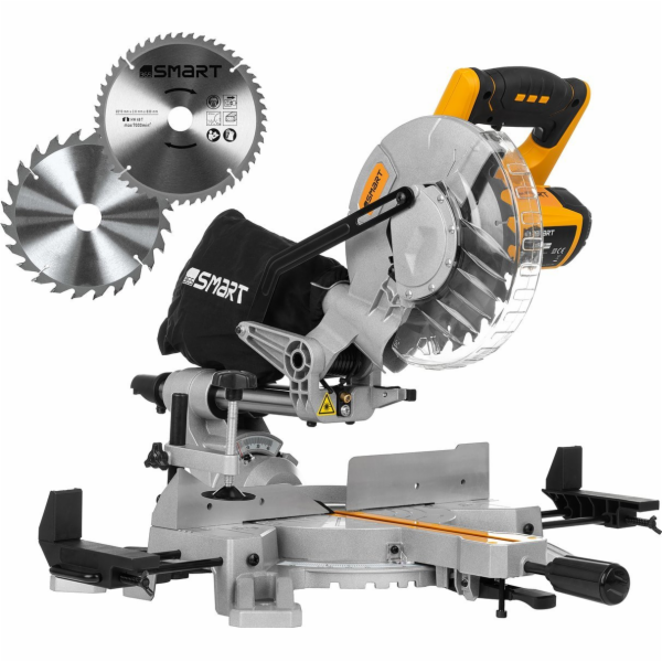 Chytrá pokosová pila 1500w, 210mm s posuvem a laserem SM-...