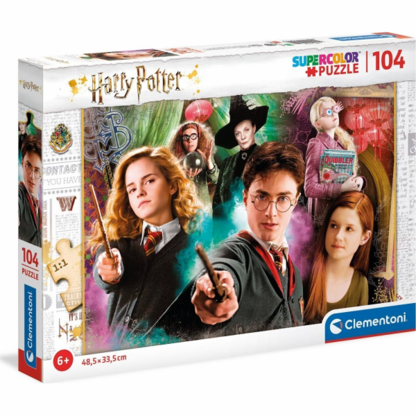 Clementoni Supercolor - Kouzelnický svět Harry Potter, Pu...
