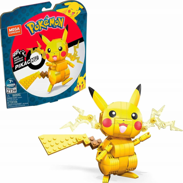 Pokémon Mega Construx blokuje pikachu mega construx 211