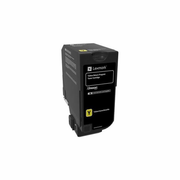 Originální toner Lexmark 74C20Y0 žlutý (74C20Y0)