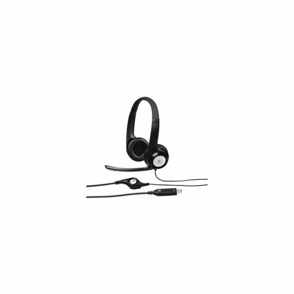 Logitech H390 USB Computer Headset, Off-White