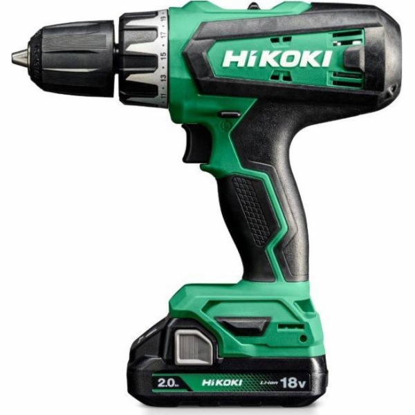 Hikoki DV18DF WQZ vrtací šroubovák 18 V 2 x 2 Ah baterie