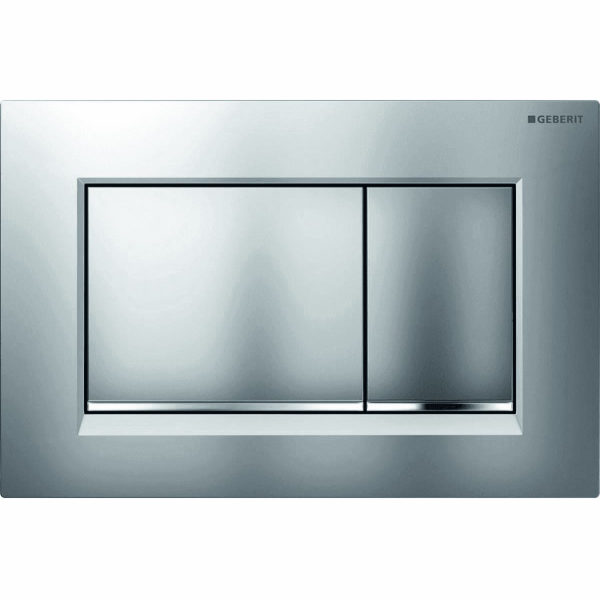 Geberit Sigma 30 splachovací tlačítko pro WC, matný chrom...