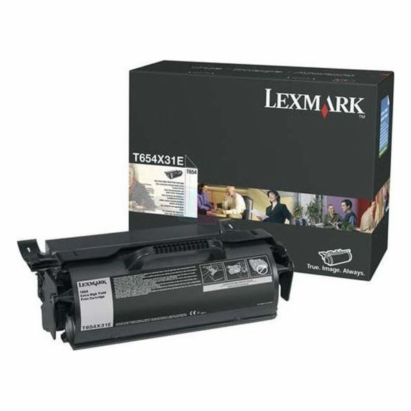 Originální černý toner Lexmark T654X31E (T654X31E)