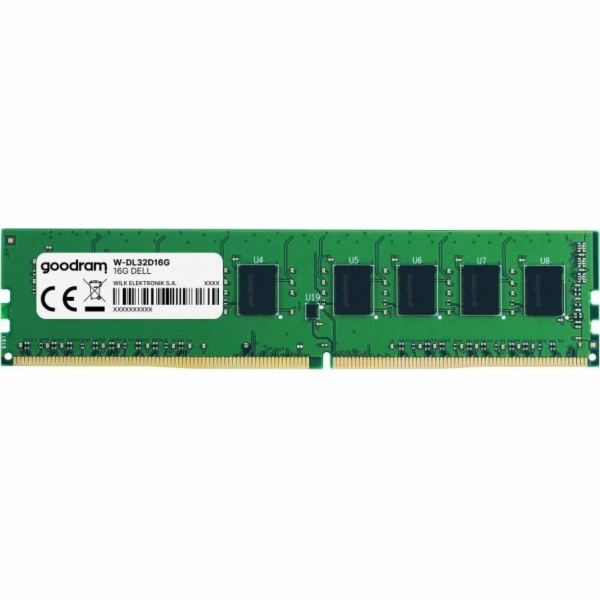 Paměť GoodRam DDR4, 16 GB, 3200 MHz, CL22 (W-DL32D16G)