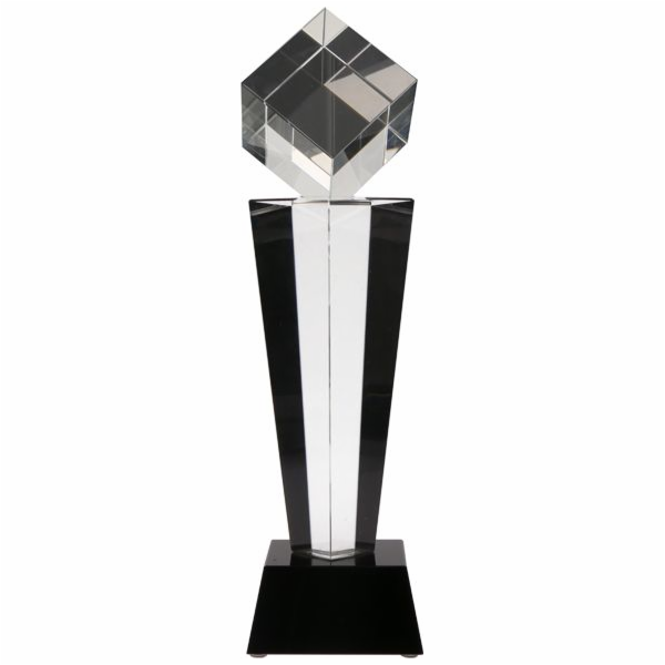 Skleněná trofej Triumf s pouzdrem C004