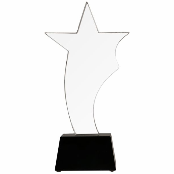 Skleněná trofej Triumf s pouzdrem C035