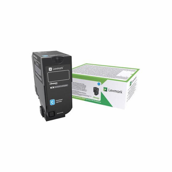 Originální azurový toner Lexmark 84C2HCE (84C2HCE)