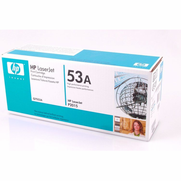 Originální černý toner HP 53A (Q7553A)