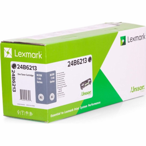 Originální toner Lexmark 24B6213 Black (24B6213)