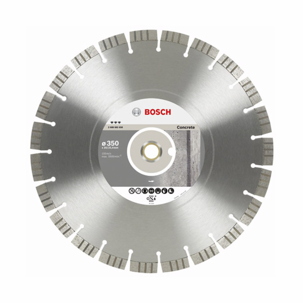 Bosch Diamantový řezací kotouč Best for Concrete 350x25.4...