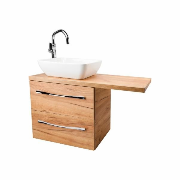 KFA Infinitum skříňka pod umyvadlo 60 dub, 2 zásuvky (169...