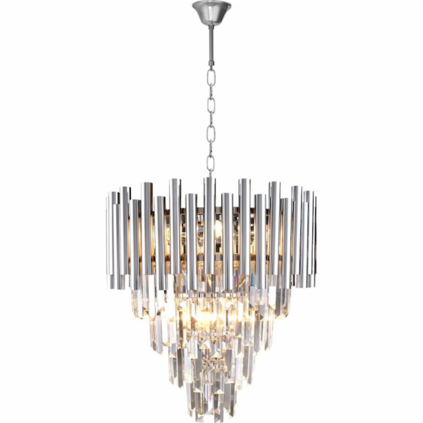 Milagro Madison glamour chromová závěsná lampa (ML5991)