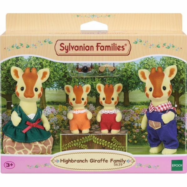 Epocha SYLVANIAN figurka Rodina dlouhokrkých žiraf 5639