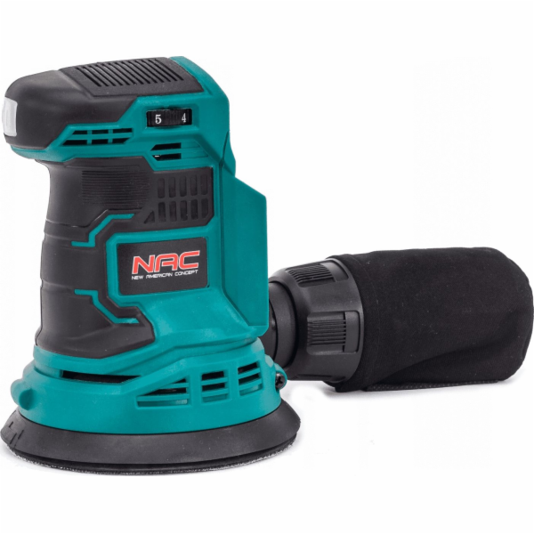 Excentrická bruska NAC AKU OS-125-LI-20V stroj 
