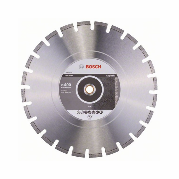 Diamantový řezací kotouč Bosch Standard pro asfalt 400 x ...