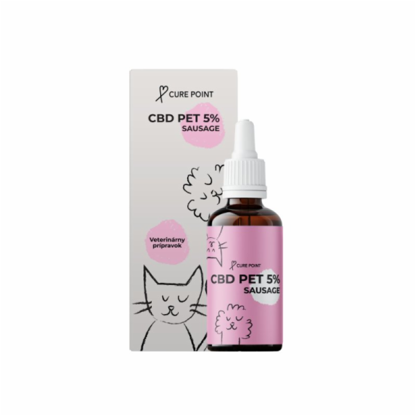 Cure Point CBD PET 5% Sausage 10ml