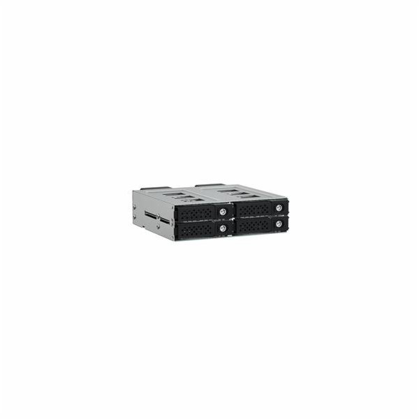 Jou Jye Backplane NVMe/SAS3/SATA 4x 2,5"HDD do 5,25" pozice