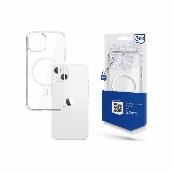 3mk ochranný kryt MagCase pro Apple iPhone 15 Plus, čirá