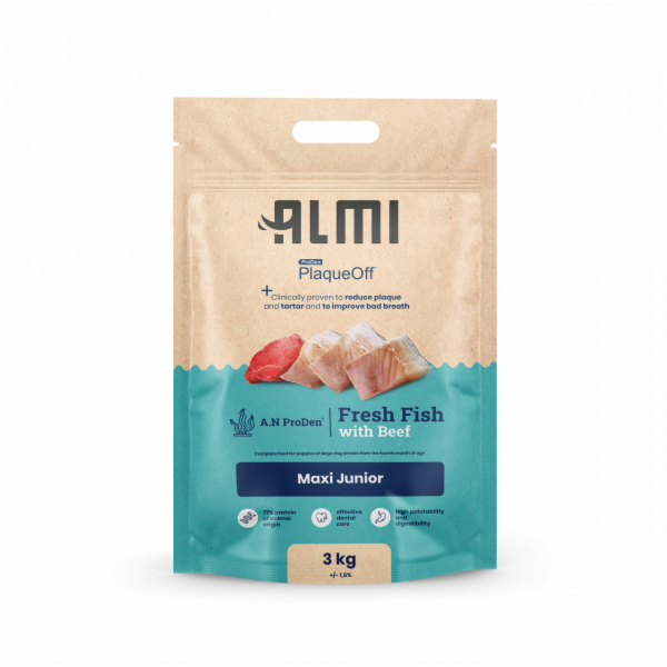 Almi Maxi Junior Granule s mořskou řasou 3 kg