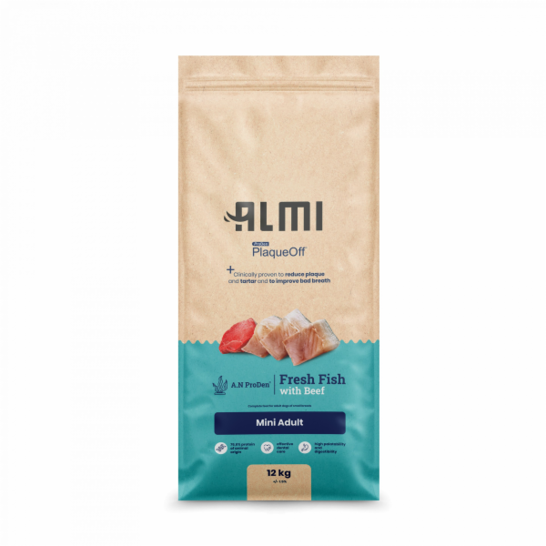 Almi Medium Junior Granule s mořskou řasou 12 kg