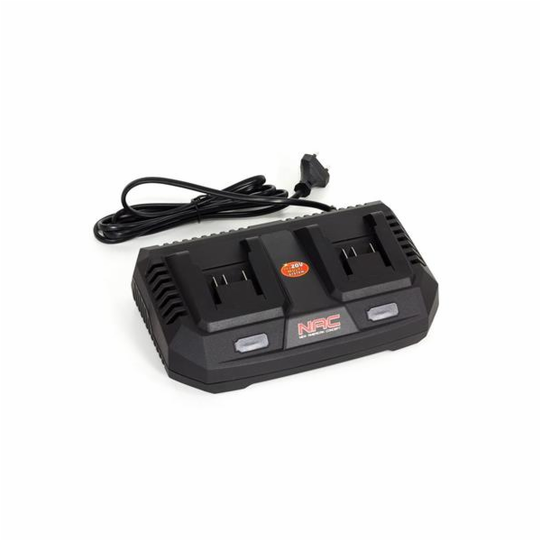 Nabíječka NAC dvojitá BC-LI-2x30-20V