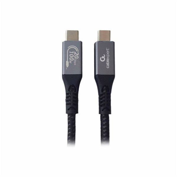 GEMBIRD Premium, Kábel USB-C/USB-C, 100W, 1,5m