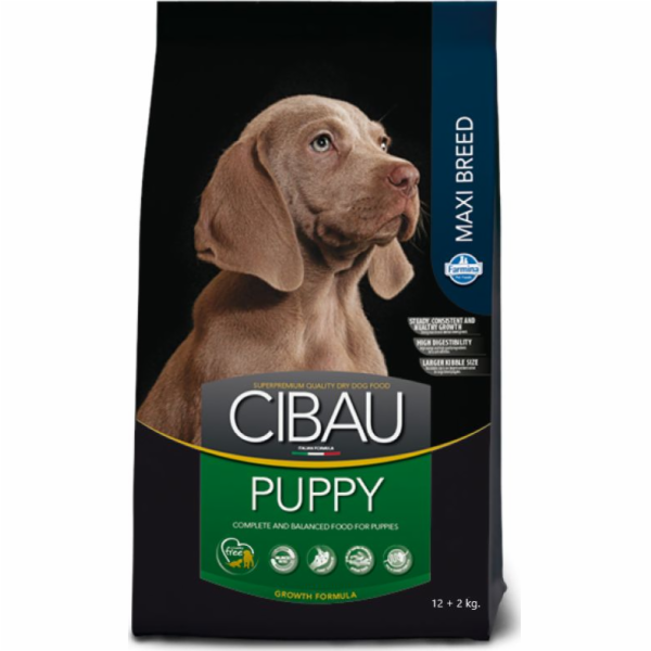 FARMINA Cibau Puppy Maxi – suché krmivo pro štěňata – 12 ...