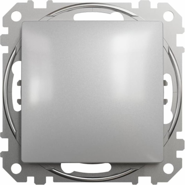 Schneider Electric Switch Sedna Design&Elements hliník