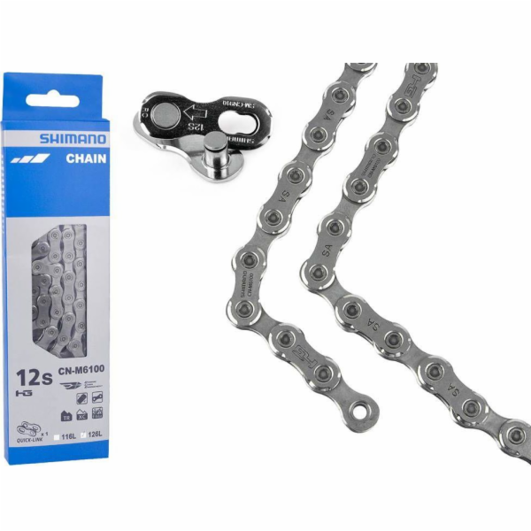 Řetěz SHIMANO DEORE CN-M6100 - 12 rychlostí - 126 článků ...