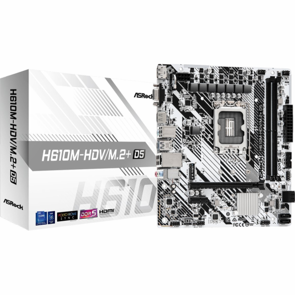 Základní deska ASRock Základní deska Asrock H610M-HDV/M.2...