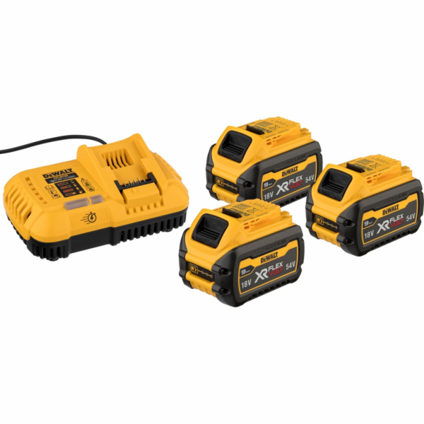 DeWalt DCB118X3-QW 3x 54V Akku-Starter-Set