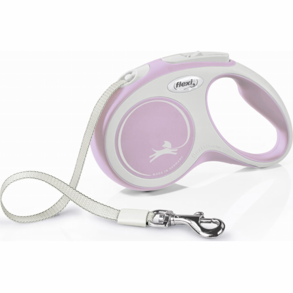 Flexi Vodítko Comfort S pásek 5m růžové