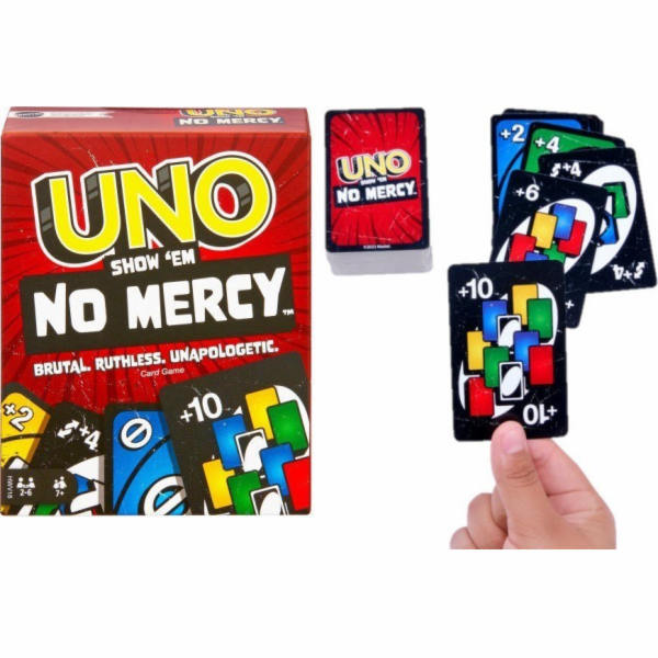Mattel UNO No Mercy, karetní hra