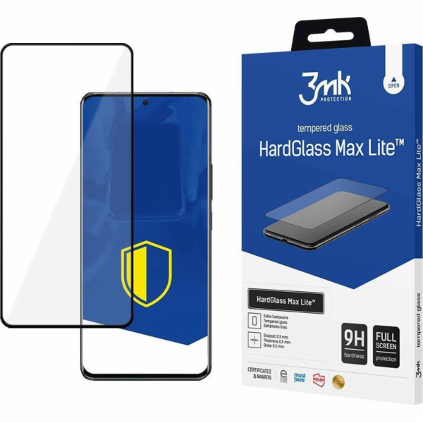 3mk tvrzené sklo HardGlass Max Lite pro Xiaomi 13 Pro, černá