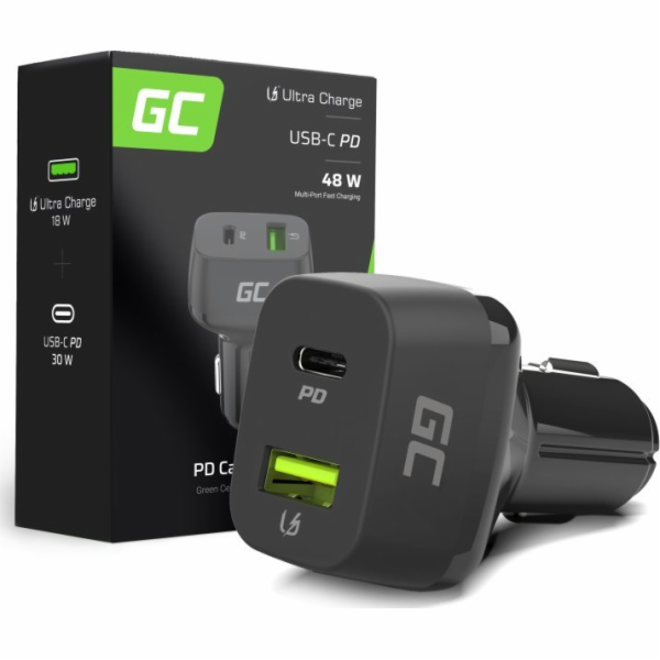 Green Cell CAD33 nabíječka na PDA/mobilní telefon Černá V...