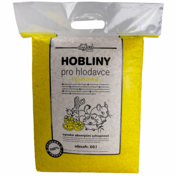 LIMARA Hobliny s citronovou vůní 60l/2,5kg