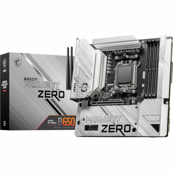 MSI B650M PROJECT ZERO, základní deska