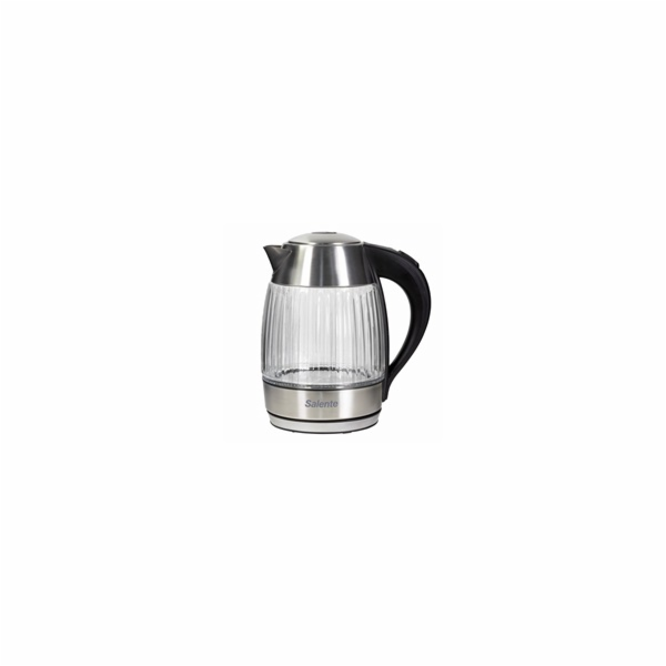 EVOLVEO Salente StripeGlass, rychlovarná konvice 1,8 l, n...