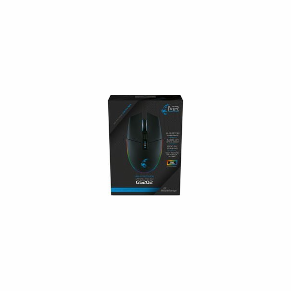 MediaRange MOUSE USB OPTICAL BLACK/MRGS202