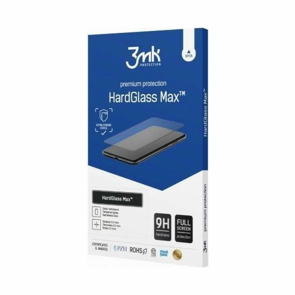 3mk tvrzené sklo HardGlass MAX pro Xiaomi 13, černá