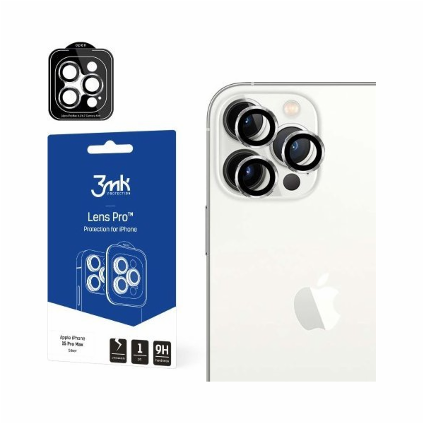 3mk Lens Protection Pro pro Apple iPhone 15 Plus, Silver