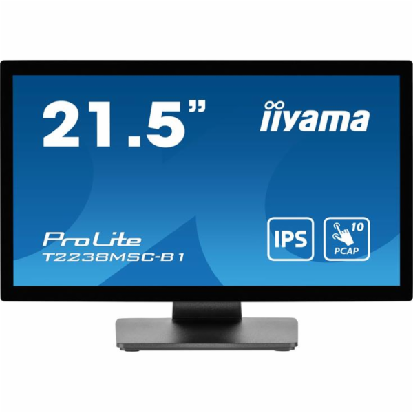 iiyama ProLite T2238MSC-B1, LED monitor