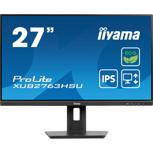 iiyama ProLite XUB2763HSU-B1, LED monitor