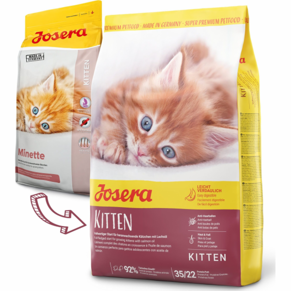 Suché krmivo pro kočky Josera KITTEN, 2 kg