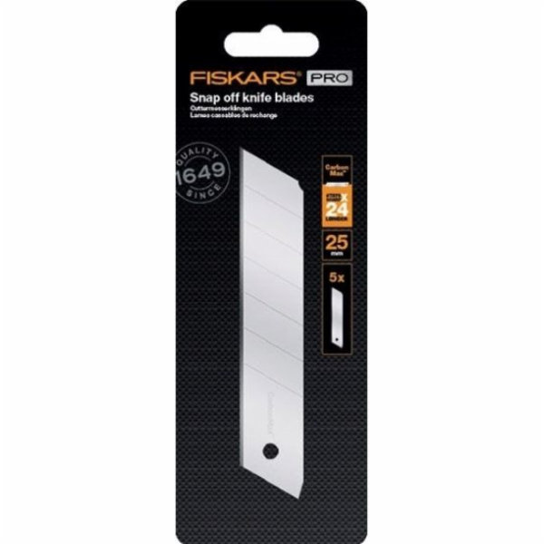 Čepel na nůž s lámací čepelí FISKARS 25mm 5ks