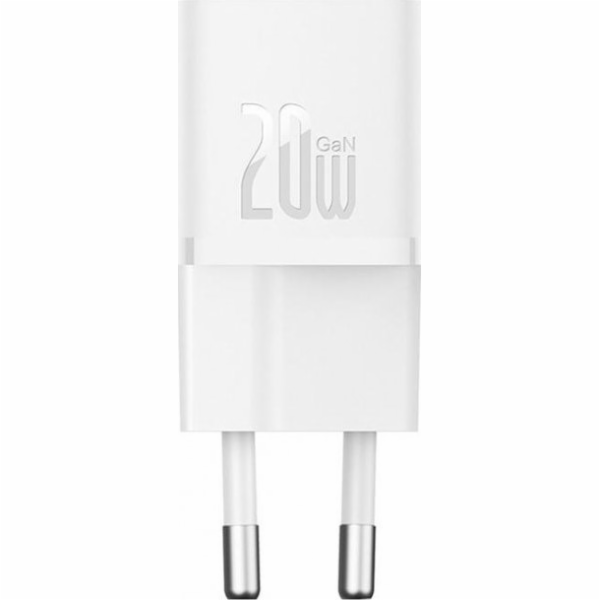 Baseus Rychlonabíječka do sítě GaN5 Mini 20W EU bílá