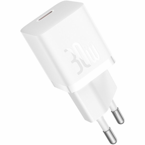 Baseus Rychlonabíječka do sítě GaN5 Mini 30W EU bílá