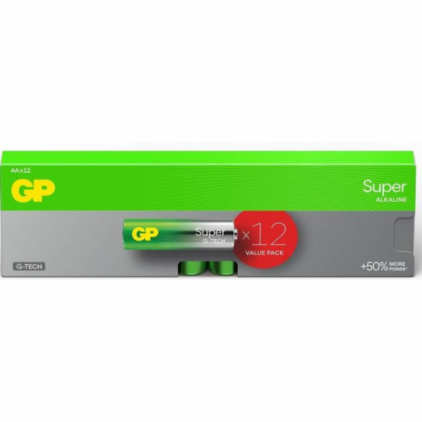 GP Super LR6 (AA), Baterie, 12 ks